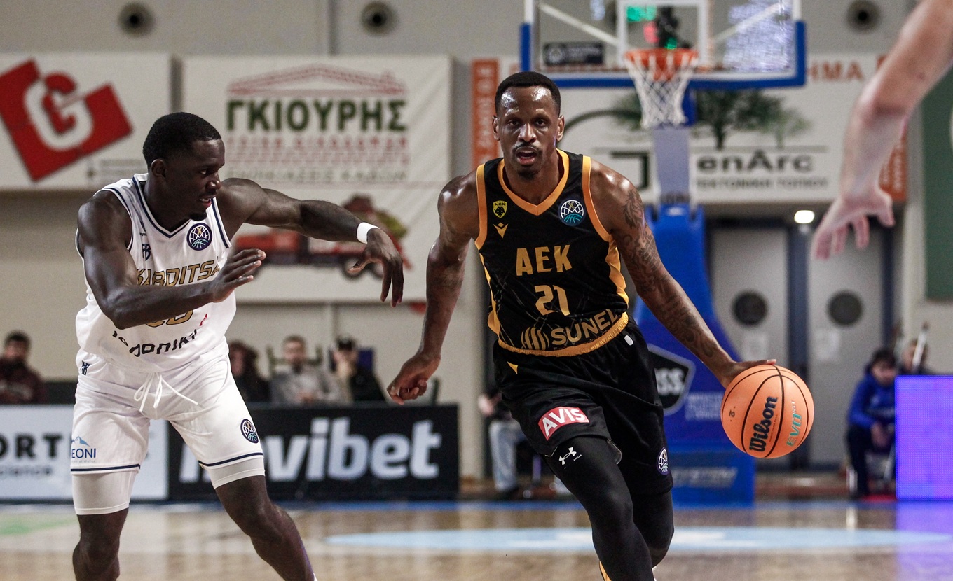 [384515] BASKETBALL CHAMPIONS LEAGUE 2025-2026 / ΚΑΡΔΙΤΣΑ - ΑΕΚ (ΘΑΝΑΣΗΣ ΚΑΛΛΙΑΡΑΣ/EUROKINISSI)