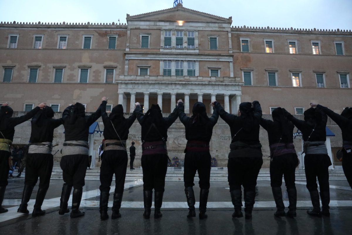 [387128] ΕΚΔΗΛΩΣΕΙΣ ΓΙΑ ΤΗΝ ΗΜΕΡΑ ΜΝΗΜΗΣ ΤΗΣ ΓΕΝΟΚΤΟΝΙΑΣ ΤΟΥ ΠΟΝΤΙΑΚΟΥ ΕΛΛΗΝΙΣΜΟΥ ΣΤΟ ΣΥΝΤΑΓΜΑ  (ΔΑΝΑΗ ΔΑΥΛΟΠΟΥΛΟΥ/EUROKINISSI)