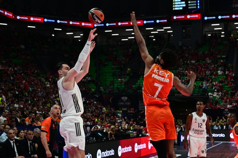 [387208] EUROLEAGUE FINAL-4 2025-2026 ΑΘΗΝΑ / 2ος ΗΜΙΤΕΛΙΚΟΣ ΒΑΛΕΝΘΙΑ - ΡΕΑΛ ΜΑΔΡΙΤΗΣ.(KLODIAN LATO / EUROKINISSI)