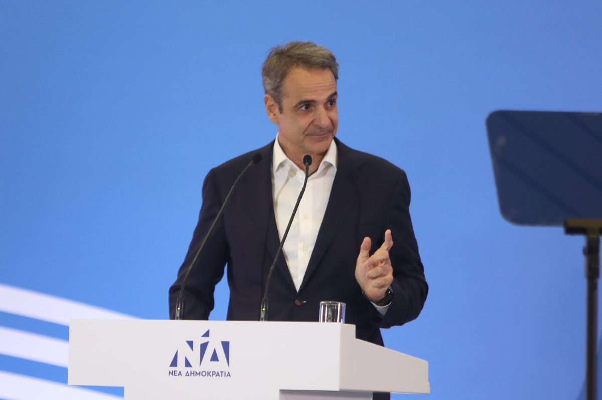 [386892] ΟΜΙΛΙΑ ΤΟΥ ΠΡΩΘΥΠΟΥΡΓΟΥ ΚΥΡΙΑΚΟΥ ΜΗΤΣΟΤΑΚΗ ΣΤΟ 6ο ΠΡΟΣΥΝΕΔΡΙΟ ΤΗΣ ΝΕΑΣ ΔΗΜΟΚΡΑΤΙΑΣ ΣΤΗ ΘΕΣΣΑΛΟΝΙΚΗ  (ΒΑΣΙΛΗΣ ΒΕΡΒΕΡΙΔΗΣ / MOTION TEAM)