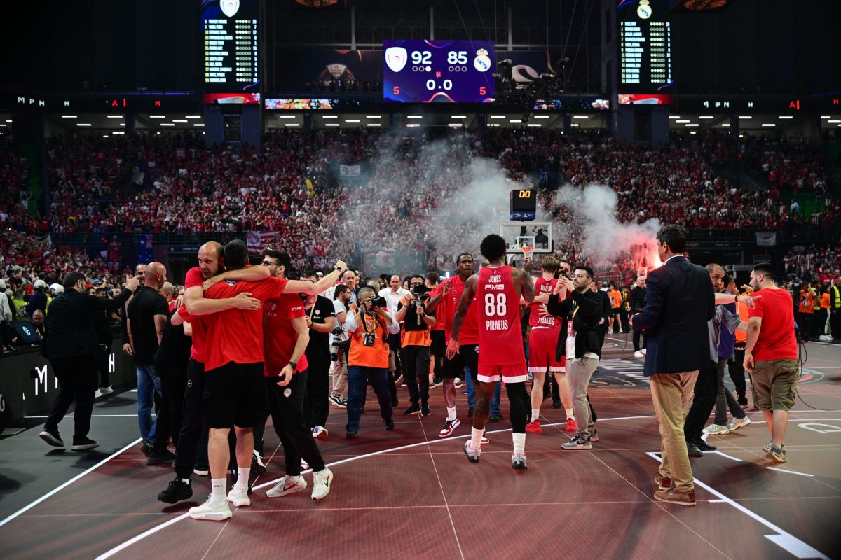 [387244] EUROLEAGUE 2025-2026 / FINAL-4 ΑΘΗΝΑ / ΤΕΛΙΚΟΣ / ΟΣΦΠ - ΡΕΑΛ ΜΑΔΡΙΤΗΣ (KLODIAN LATO / EUROKINISSI)