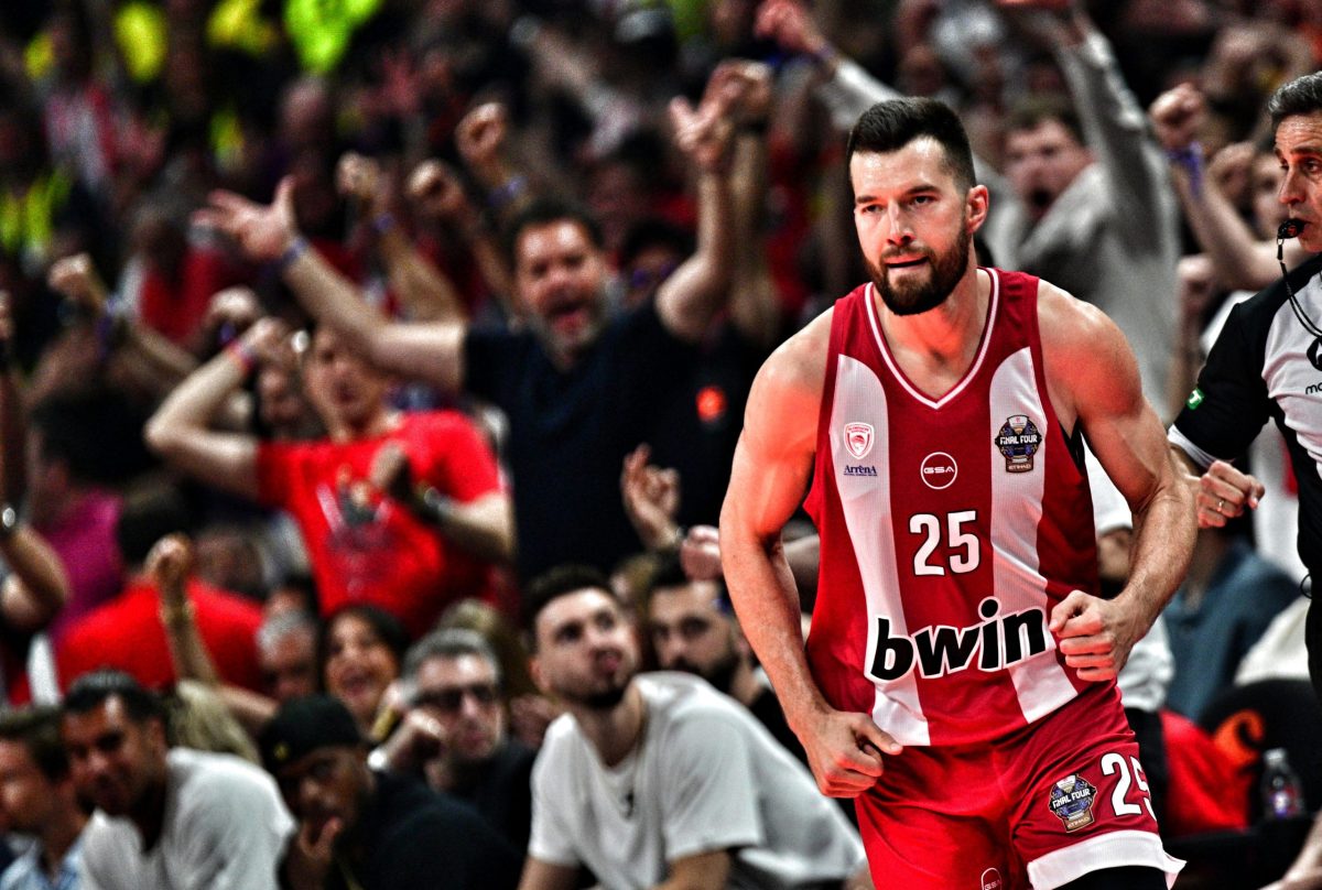 [387202] EUROLEAGUE FINAL-4 2025-2026 ΑΘΗΝΑ / 1ος ΗΜΙΤΕΛΙΚΟΣ ΟΛΥΜΠΙΑΚΟΣ - ΦΕΝΕΡΜΠΑΧΤΣΕ. (KLODIAN LATO / EUROKINISSI)