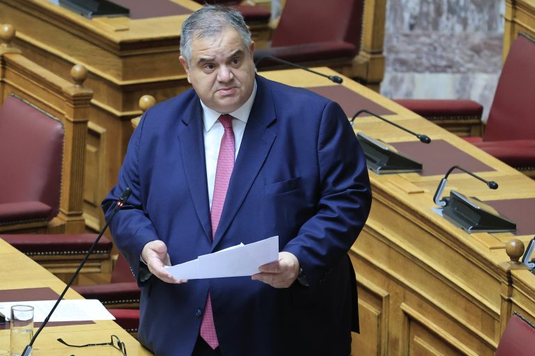 [387797] ΒΟΥΛΗ. ΣΥΖΗΤΗΣΗ EΠΙΚΑΙΡΩΝ ΕΡΩΤΗΣΕΩΝ (ΓΙΩΡΓΟΣ ΚΟΝΤΑΡΙΝΗΣ / EUROKINISSI)