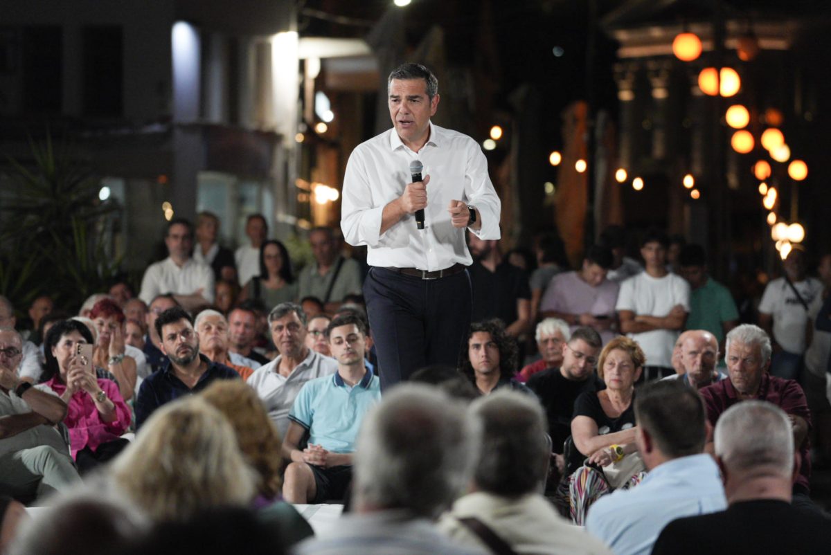[388364] ΕΠΙΣΚΕΨΗ ΤΟΥ ΠΡΟΕΔΡΟΥ ΤΗΣ ΕΛΛΗΝΙΚΗΣ ΑΡΙΣΤΕΡΗΣ ΣΥΜΠΑΡΑΤΑΞΗΣ ΑΛΕΞΗ ΤΣΙΠΡΑ ΣΤΗ ΛΕΣΒΟ    (ΠΑΝΑΓΙΩΤΗΣ ΜΠΑΛΑΣΚΑΣ / EUROKINISSI)