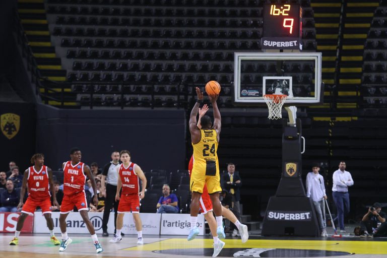 [390124] BASKETBALL CHAMPIONS LEAGUE 2026-2027 / ΑΕΚ - ΣΑΛΟΝ ΒΙΛΠΑΣ (ΜΑΡΚΟΣ ΧΟΥΖΟΥΡΗΣ / EUROKINISSI)